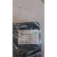 Светодиоды зелёные.