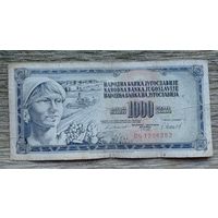 Werty71 Югославия 1000 динаров 1981 банкнота
