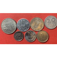 Европа, 7 разных монет из 7 стран - 3