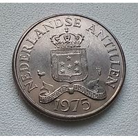 Антильские острова 25 Центов 1975.  5-6-18