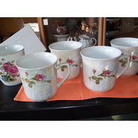 Кружки фарфор 350мл. ПОЛЬША 90-егоды