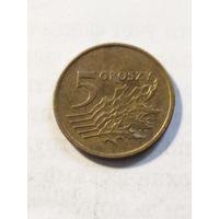 Польша 5 центов 1990