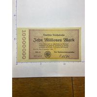 Германия нотгельд 10000000 марок 1923 г.- Рейхсбанн - 2001
