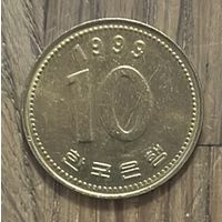 10 Вон Южная Корея 1999г.