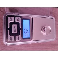 Кольцо серебро 925 , размер 19