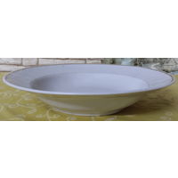 Тарелка суповая-1 эпохи СССР. Минский фарфоро-фаянсовый завод (Минск), 1968-1983 гг