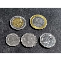 Сьерра леоне 1,5,10,25,50 центов 2022 Unc