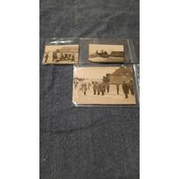 Три подписаных фото, ГДР 1958г.