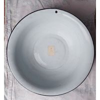 Тазик эмалированный СССР новый для декора