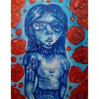 Авторская картина акрилом