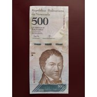 Венесуэла 500 боливаров 2017 UNС