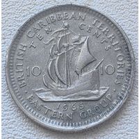 Карибы 10 центов 1965