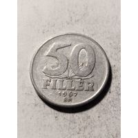Венгрия 50 филлер 1967