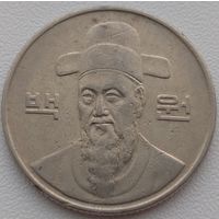 Южная Корея 100 вон 1993. Возможен обмен