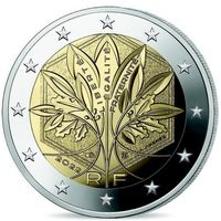 2 евро 2022 Франция