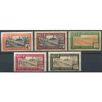 Французский Нигер 1927  Верблюды, часть серии 5 марок, MNH Люкс **