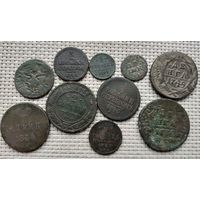 Медные монеты РИ.