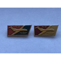 ЯК-40 Аэрофлот 2 зн разноцветы