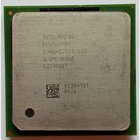 Процессор Socket 478, Intel(R) Pentium(R) 4 Processor 2.40 GHz, 512K Cache, 533 MHz FSB