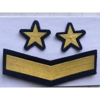 Шеврон нашивка выслуга прапорщиков ВВС/ВДВ