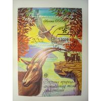 Охрана природы СССР 1990 год (6246) 1 гашеный блок