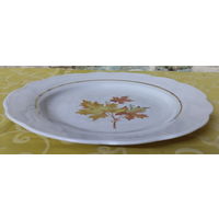 Тарелка для второго-2 СССР. Барановский фарфоровый завод (Барановка), 1960-1970 гг