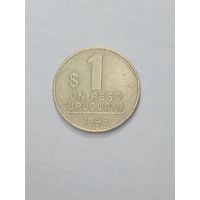 Уругвай 1 песо 1998 года .