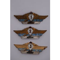 Классность офицерского состава советской армии. 1, 2, 3 класс. СА СССР. Цена за комплект.