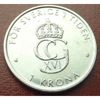 Швеция. 1 крона 2000
