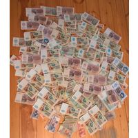Более 1000 купюр СССР и Республики Беларусь с рубля