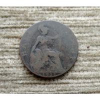Werty71 Великобритания 1/2 пенни 1917 Георг 5