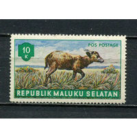 Малуку Селатан - 1953 - Фауна. Равнинный аноа 10к - 1 марка. MNH.  (Лот 37HT)-TG3P15