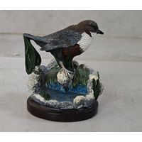 Статуэтка птица Оляпка Wasseramsel Eaglemoss Publications