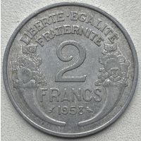 Франция 2 франка 1958 г.