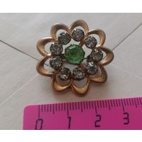 Старая красивая брошь из СССР. Недорого, из коллекции