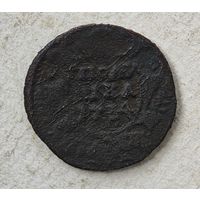 1734 год полушка перечекан