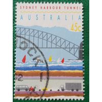 Австралия 1992. Архитектура. Sybney Harbour Tunnel