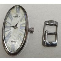 Остатки от серебряных часов "Ника" рабочие,мех.Rondа