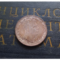 200 леев (лей) 1942 Румыния #020-A01 Монета в родной патине!