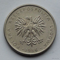 Польша 10 злотых, 1986