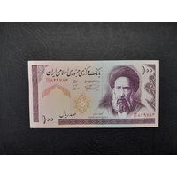 100 риалов 1985 года. Иран. UNC