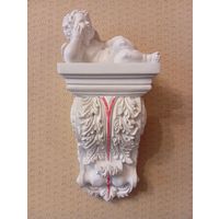 - КРОНШТЕЙН и АНГЕЛ Композиция 35х17х10 см гипс акрил