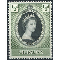 Гибралтар 1953 ** Коронация. Британские колонии