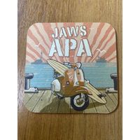 Подставка под пиво Jaws Brewery /Россия/ No 9