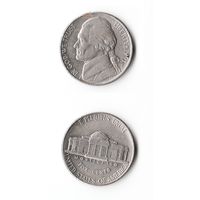 США 5 центов 1991 (P) года