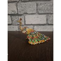 Бронзовый павлин