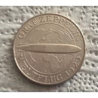 5 марок 1930 Цеппелин