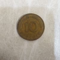 10 пфеннигов 1991G