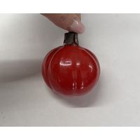 Елочная игрушка помидор СССР