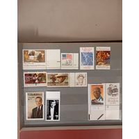 США сборный 11 негашеных mnh